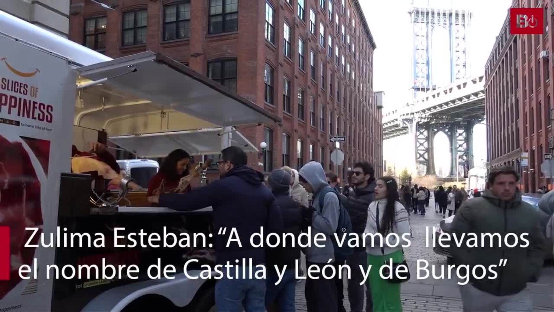 'Los Finos' cruzan el charco desde Burgos para poner en valor el jamón