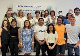 Participantes en el I Foro Rural del Clima.