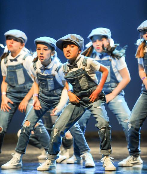 Niños en una edición pasada de Certamen Nacional de Danza ORBE 2023.