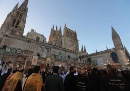 Procesión del Encuentro de 2022 en Burgos