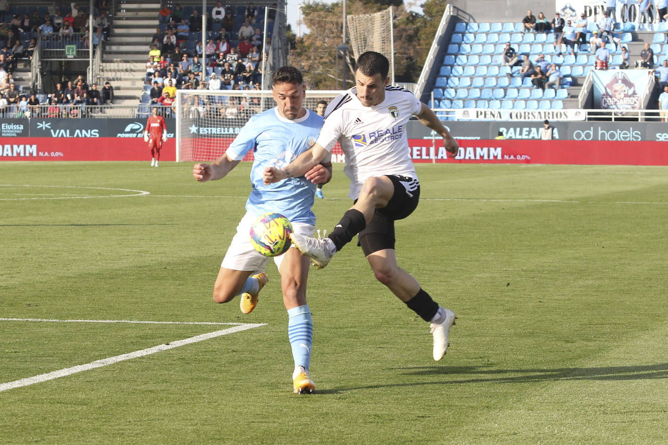 El Burgos CF cae ante el Ibiza en Can Misses