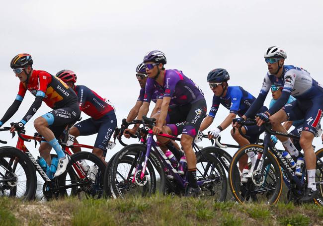 Eric Fagúndez, en su estreno en el WorldTour