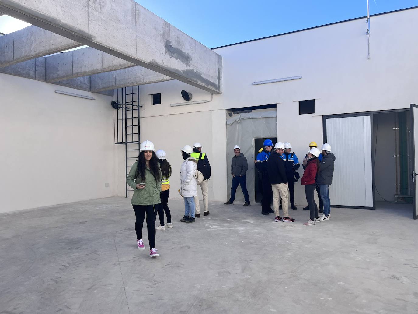 Obras de la nueva Comisaría de Policía Local de Aranda