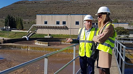 Obras de la Depuradora de Miranda