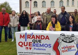 IU-Podemos presenta su lista para las proximas elecciones municipales.