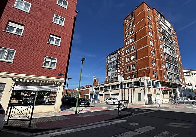 Imagen actual de la calle Sasamón, en el barrio de Capiscol.