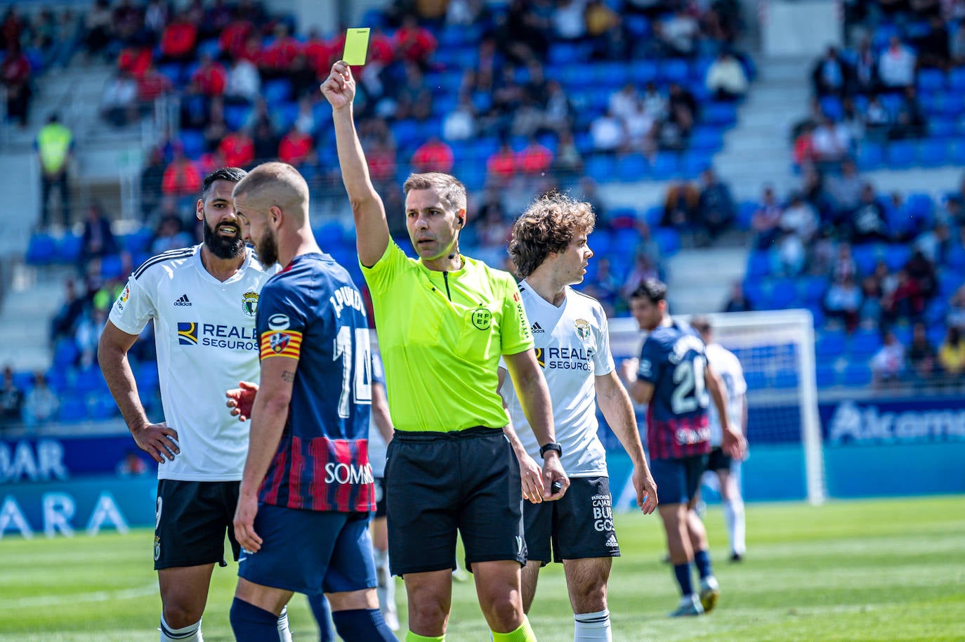 El Burgos cae derrotado ante el Huesca