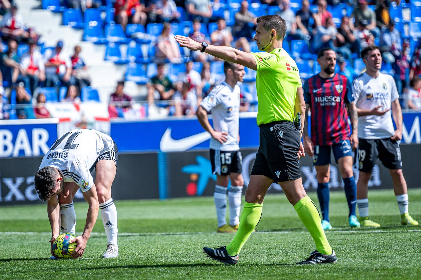 El Burgos cae derrotado ante el Huesca