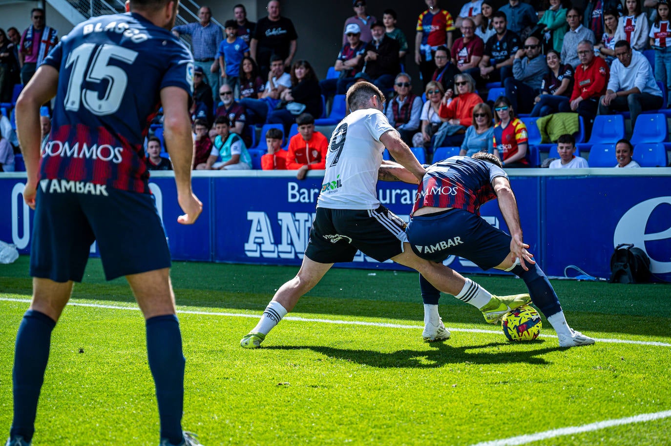El Burgos cae derrotado ante el Huesca