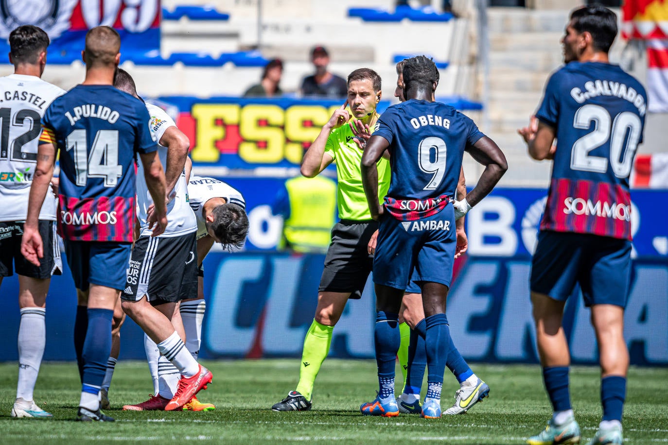 El Burgos cae derrotado ante el Huesca
