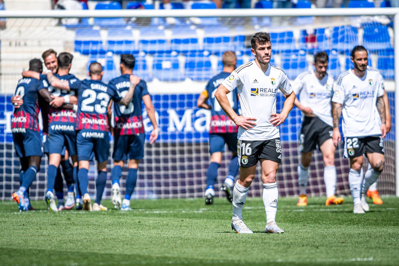 El Burgos cae derrotado ante el Huesca