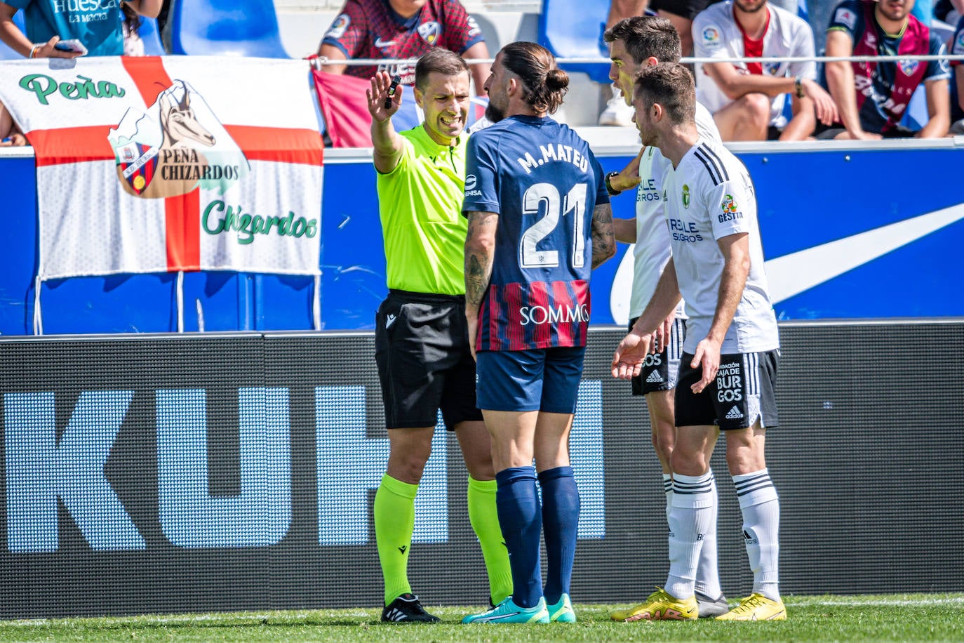 El Burgos cae derrotado ante el Huesca