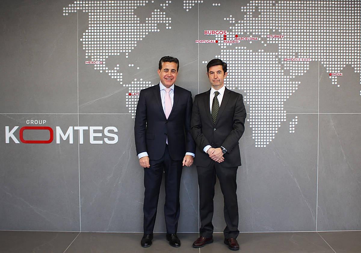 Raúl Melgosa y Juan Emilio Andino, CEO y Co-CEO respectivamente del Grupo Komtes.