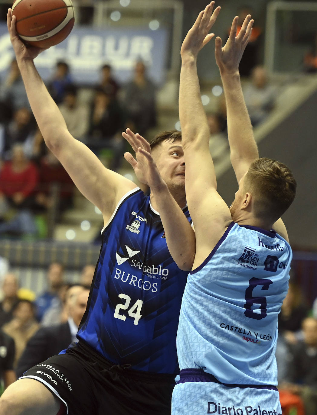 El San Pablo Burgos se lleva el derbi castellano ante el Zunder Palencia