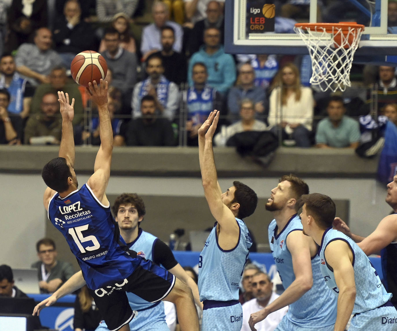 El San Pablo Burgos se lleva el derbi castellano ante el Zunder Palencia