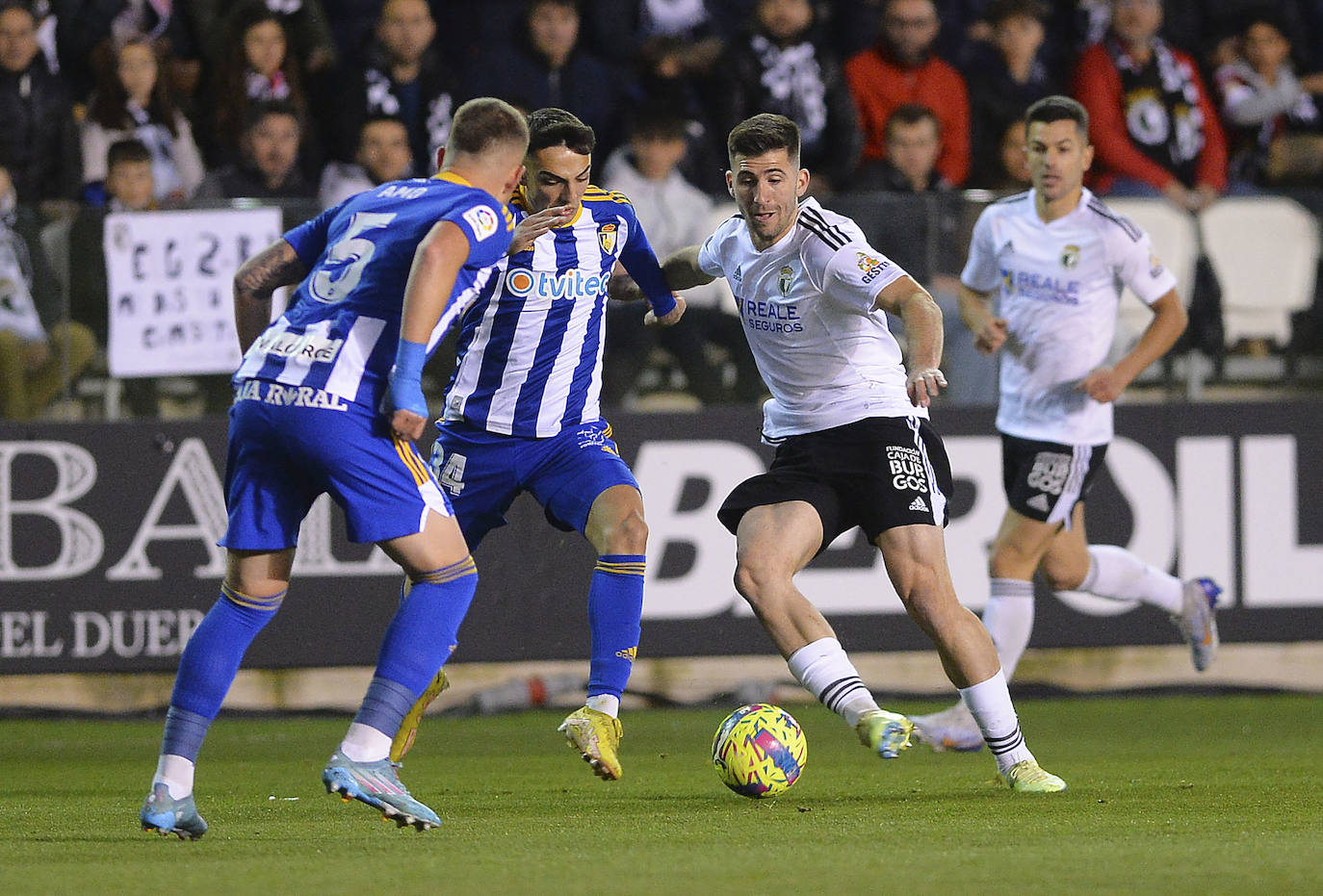 Punto insuficiente para Burgos CF y SD Ponferradina en El Plantío