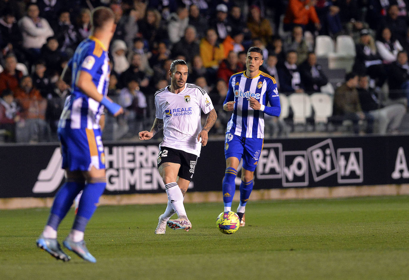 Punto insuficiente para Burgos CF y SD Ponferradina en El Plantío