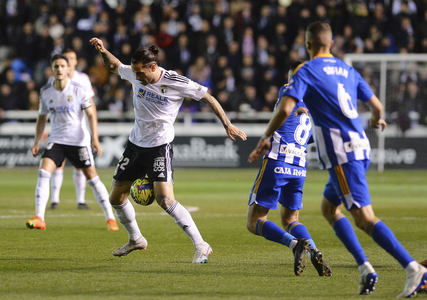 Punto insuficiente para Burgos CF y SD Ponferradina en El Plantío