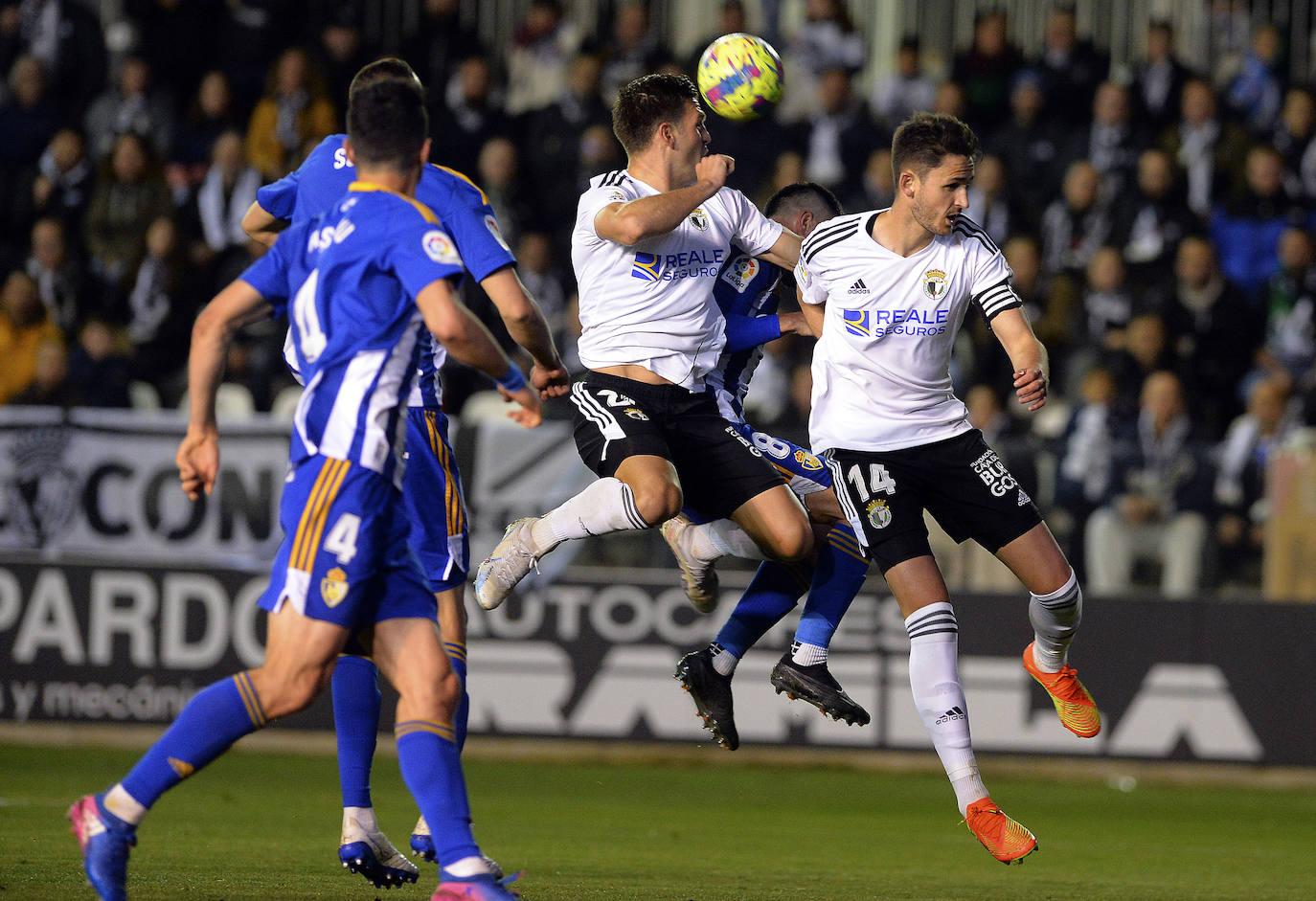 Punto insuficiente para Burgos CF y SD Ponferradina en El Plantío