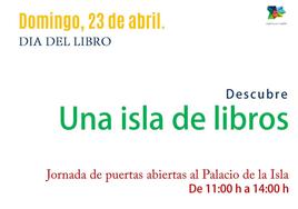 Jornada de puertas abiertas en el Palacio de la Isla de Burgos para celebrar el Día Internacional del Libro