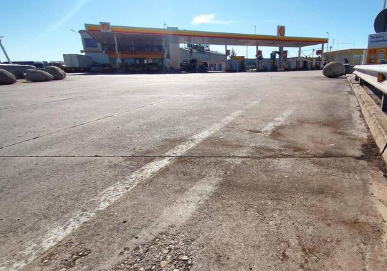 Gasolinera de Villagonzalo-Pedernales donde se produjo el tiroteo.