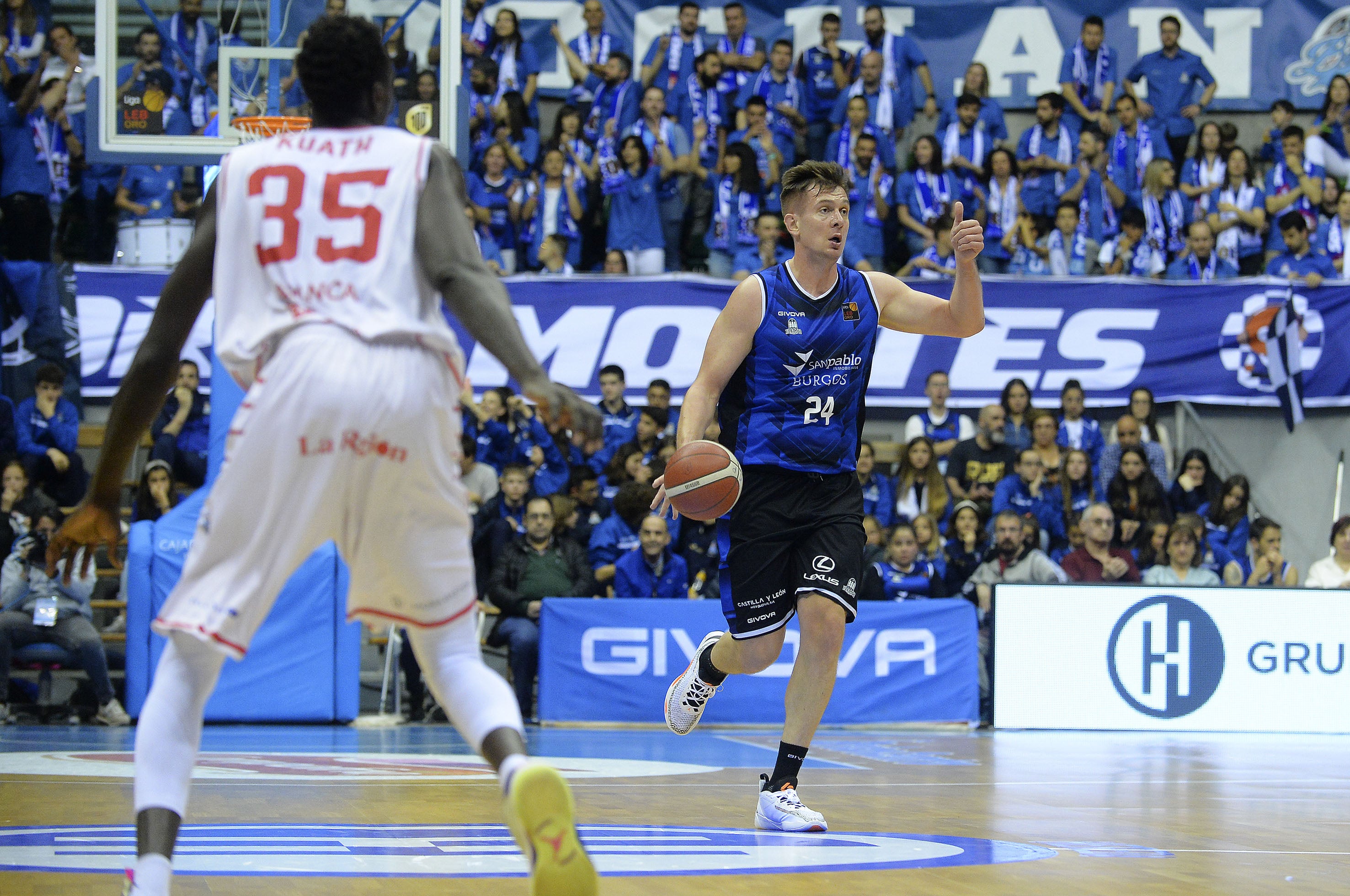 El San Pablo no da opciones al Club Ourense Baloncesto