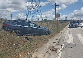 Imagen del lugar tras el siniestro.