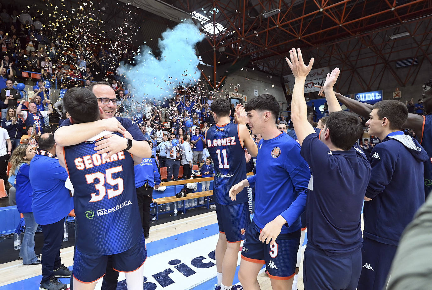 El UBU Tizona se corona con el ascenso a LEB Oro