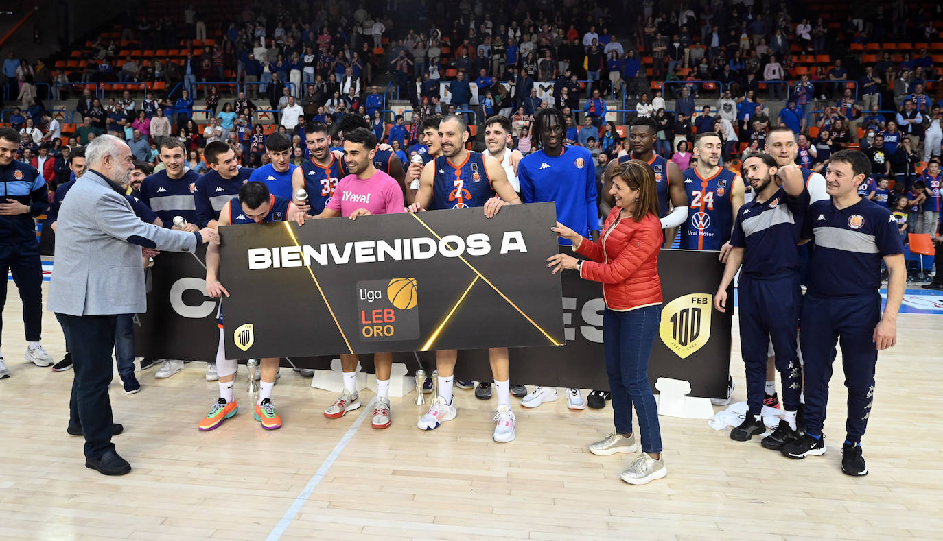 El UBU Tizona se corona con el ascenso a LEB Oro