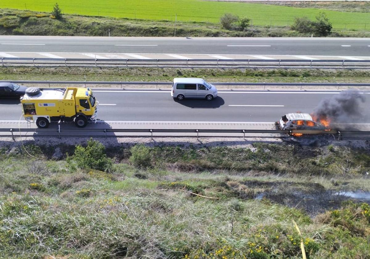 Lugar del suceso en la provincia de Burgos.