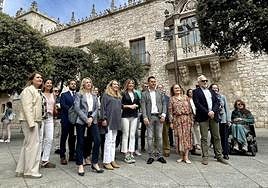 La Plaza de la Libertad ha acogido la presentación oficial de la candidatura.