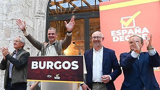 El candidato de Vox a la Alcaldía de Burgos acusa al PSOE de «truncar» el futuro de los burgaleses
