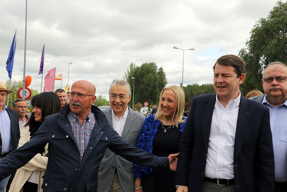 Inauguración de la Feria de Maquinaria Agrícola de Lerma