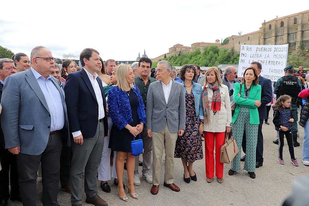 Inauguración de la Feria de Maquinaria Agrícola de Lerma