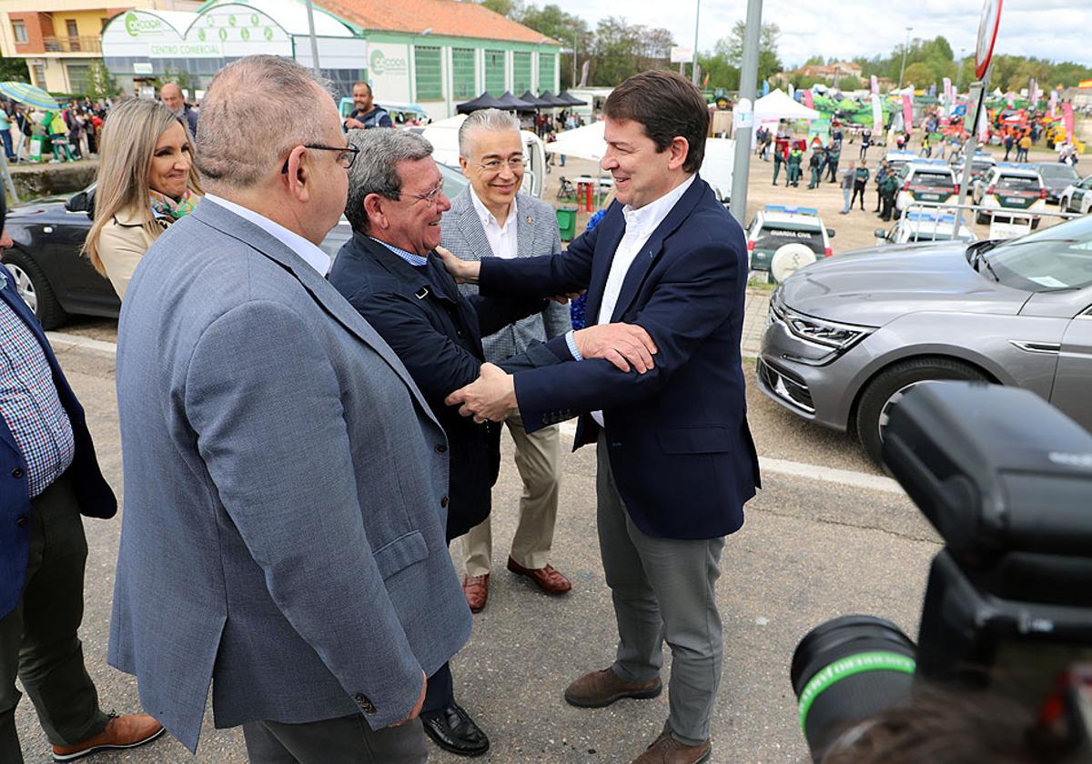 Inauguración de la Feria de Maquinaria Agrícola de Lerma