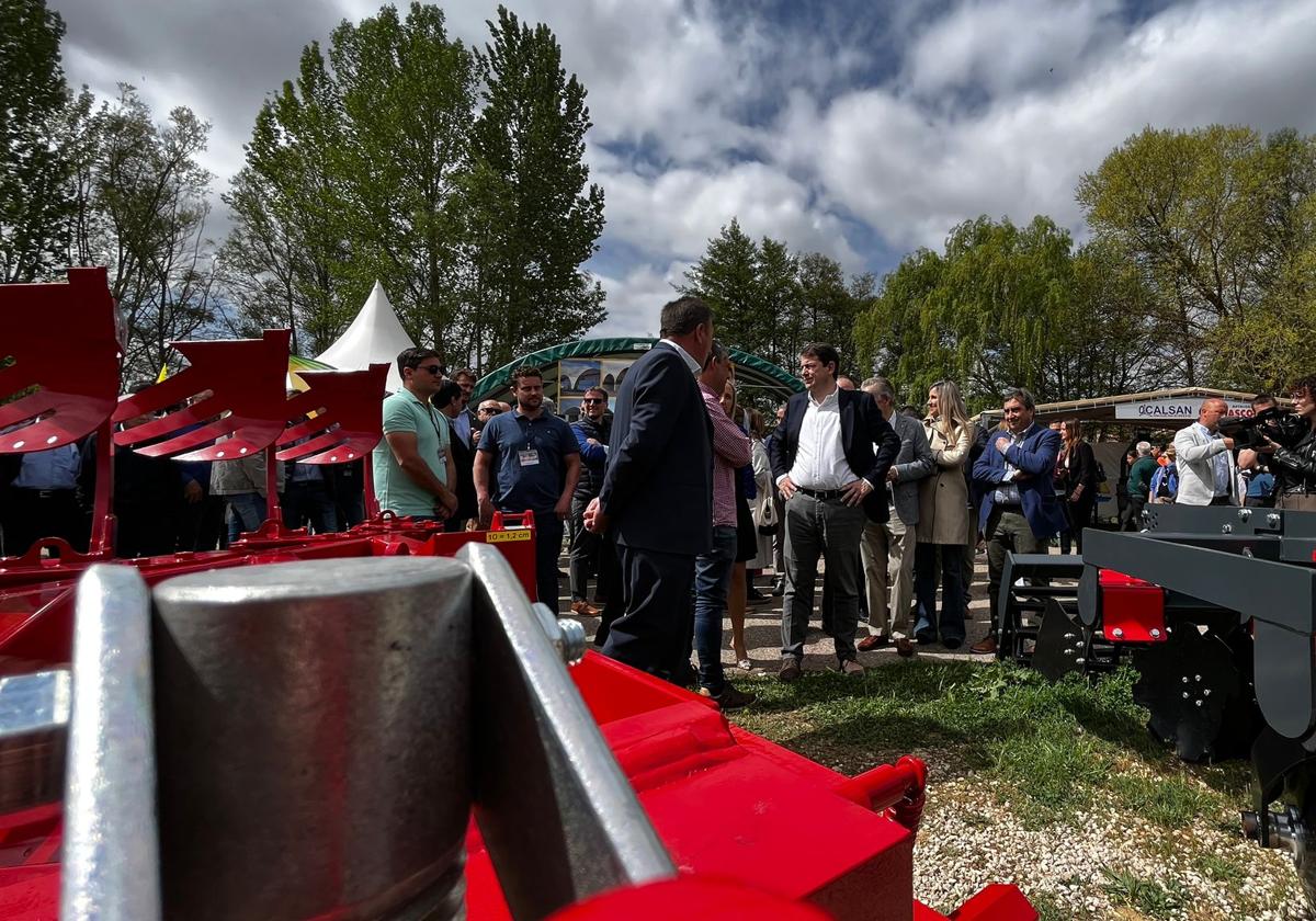 Mañueco exige a UE y Gobierno que «tomen la iniciativa» ante la sequía del campo