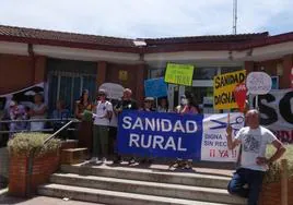 Protesta por la Sanidad Rural de la Ribera del Duero