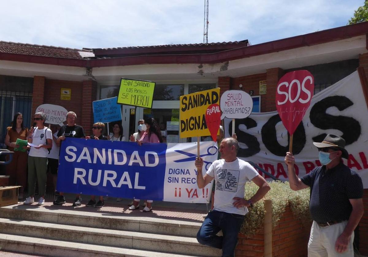 Protesta por la Sanidad Rural de la Ribera del Duero