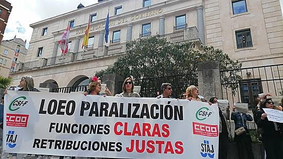 26 juicios suspendidos en Burgos por la huelga de funcionarios de Justicia