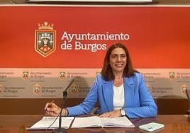Marga Arroyo, portavoz de Podemos en el Ayuntamiento de Burgos.