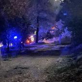 La quema de pelusas provoca un incendio en la ribera del Duero en Aranda