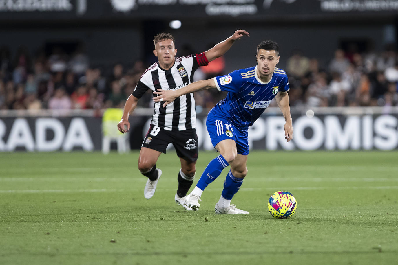 El Burgos CF empata en Cartagena y se despide de luchar por el ascenso