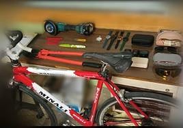 Material incautado a los detenidos por la Policía Local de Burgos