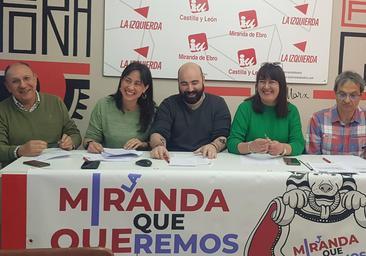 IU y Podemos presentan un programa electoral con 201 medidas para 'La Miranda que queremos'