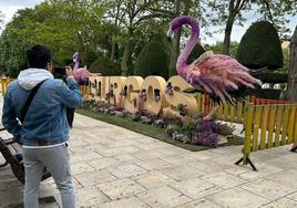 Burgos se engalana para acoger la Fiesta de las Flores.