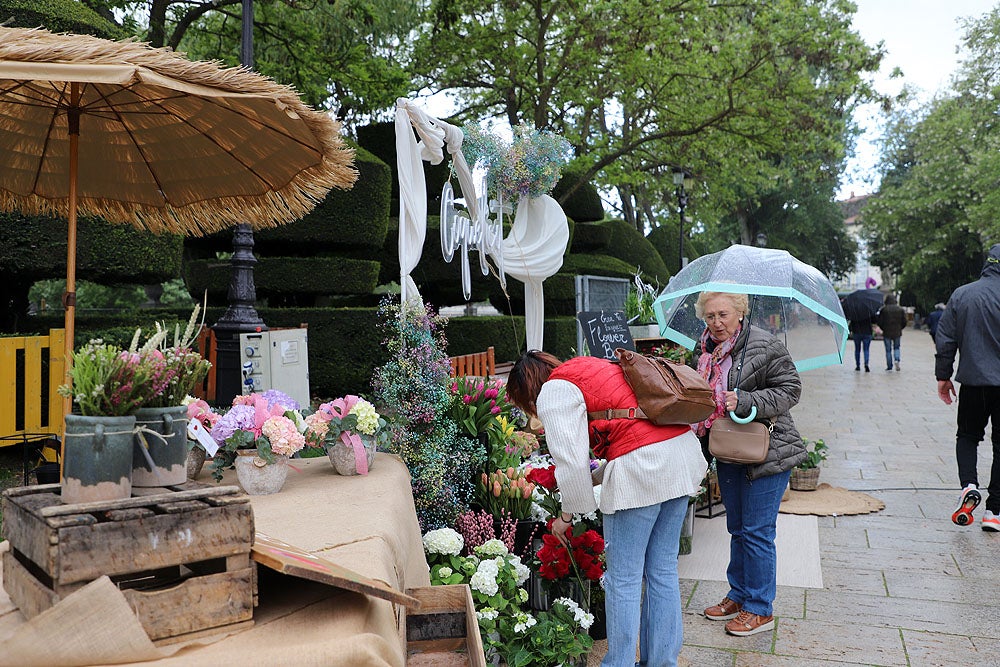 Monumentos florales de la Fiesta de las Flores de Burgos