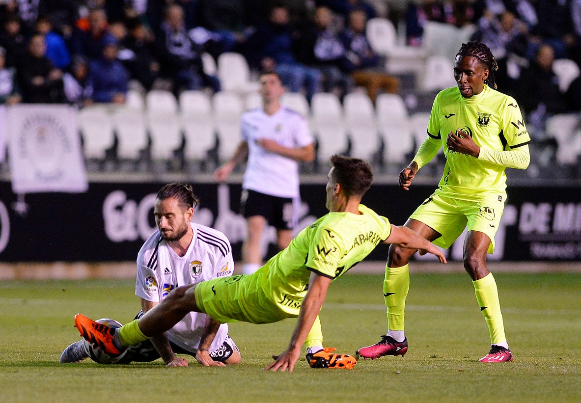 El Leganés golea al Burgos