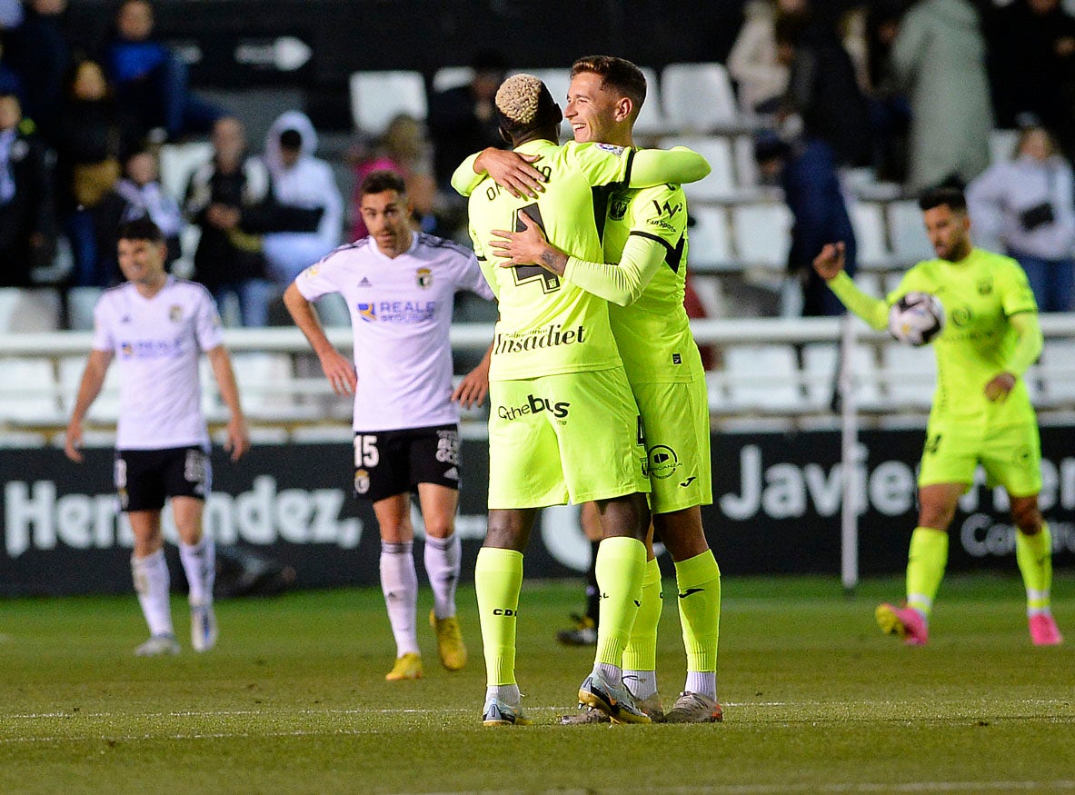 El Leganés golea al Burgos