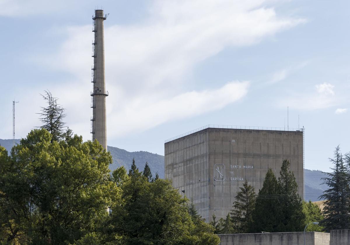 La central nuclear de Santa María de Garoña está a la espera de su desmantelamiento.