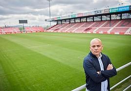 Chema Aragón, en Anduva.